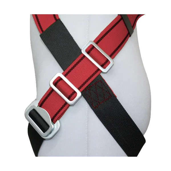 Der hochwertige und bequeme Auffanggurt für Montage- und Servicearbeiten mit wechselseitigen Anschlagmöglichkeiten, z.B. bei Fassadenarbeiten, Fensterreinigung…