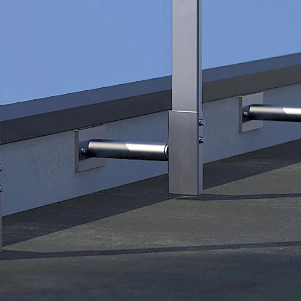 Geländer HNA (seitlich an der Attika) - EASiTec