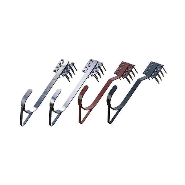 Dachhaken aus Edelstahl zur Anwendung auf Steildächern