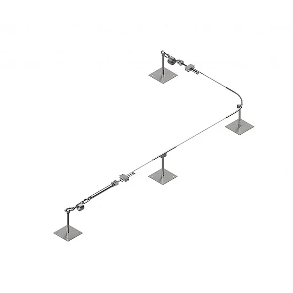 ALU Befestigungsset BR 6 K Seilsystem