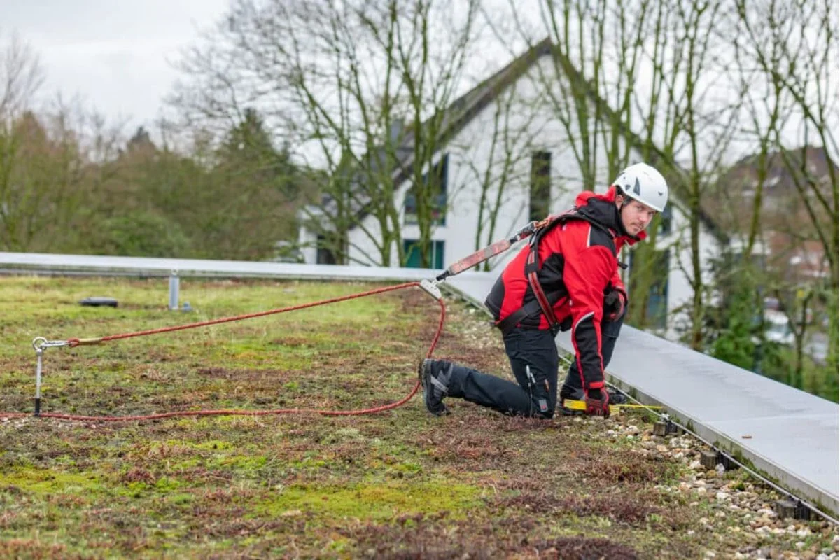 Mitlaufendes Auffanggerät